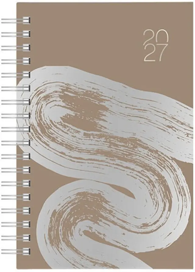 Ημερήσιο Ημερολόγιο 2027 Spiral Brush 17x24cm / 72034d (Linardatos Publishers)