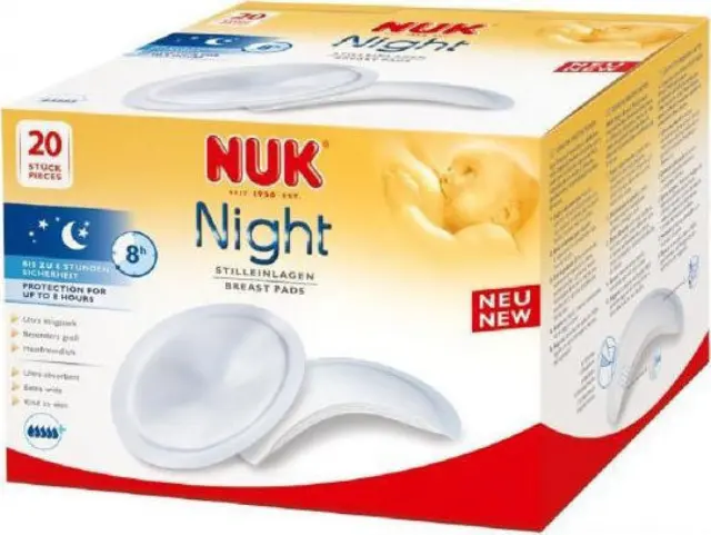 Nuk Επιθέματα Στήθους Night, 20τμχ