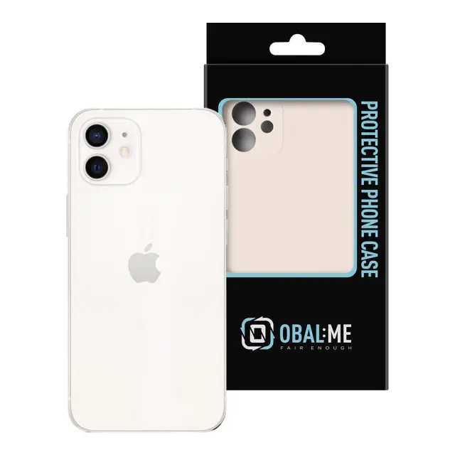 OBAL:ME Matte TPU Case for Apple iPhone 12 Beige 3