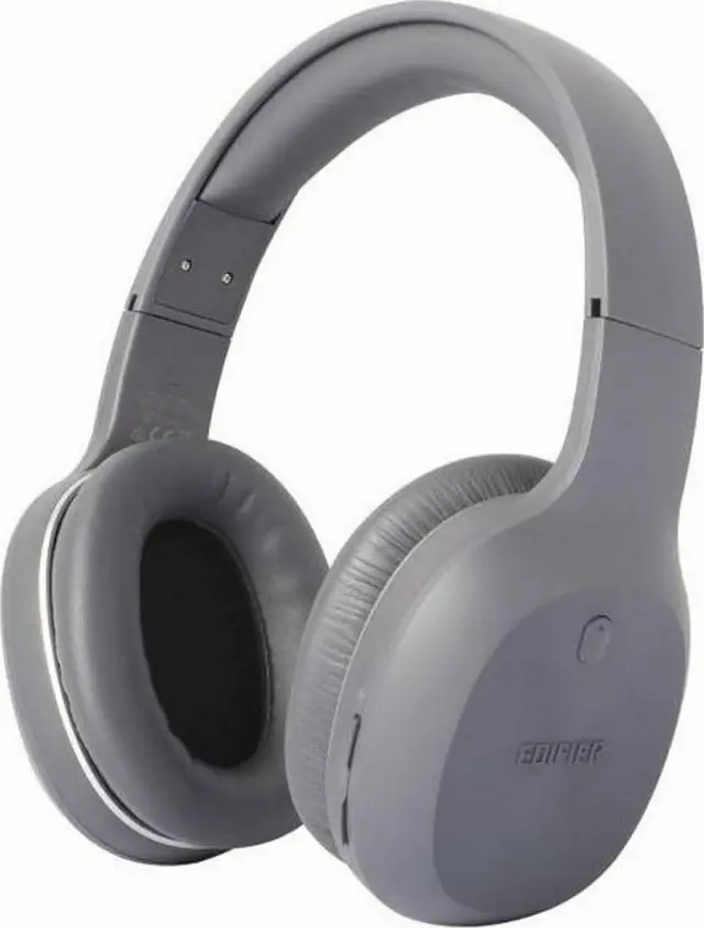 Edifier W600BT Ασύρματα / Ενσύρματα Over Ear Ακουστικά με 30 ώρες Λειτουργίας Γκρι