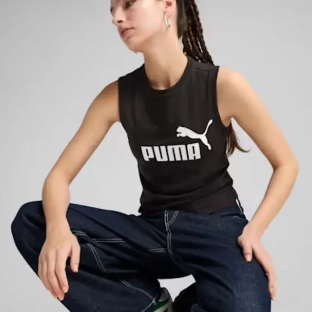 Puma Women's Essentials No1 Logo Slim Tank Μαύρο 684968-01 (Puma) 2
