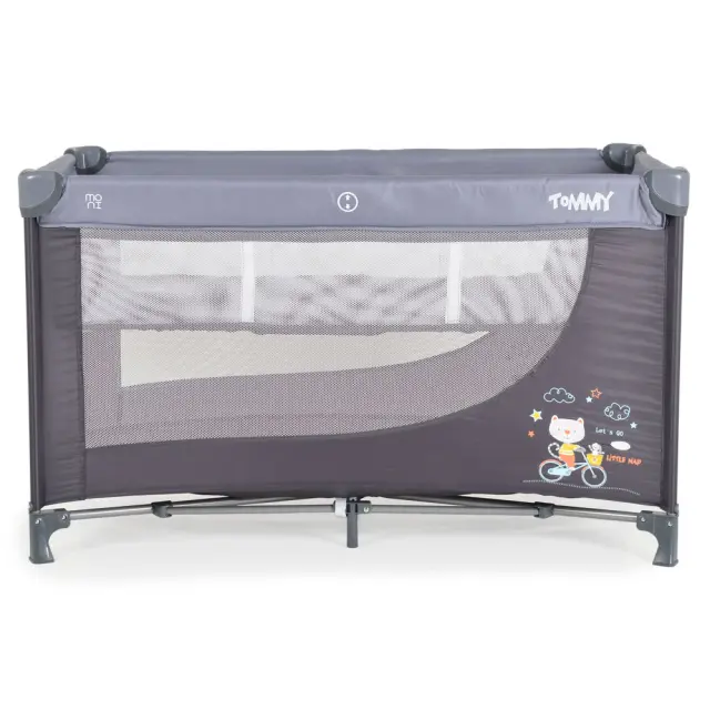 Cangaroo Παρκοκρέβατο 2 Επιπέδων Tommy Grey 3800146249595 2