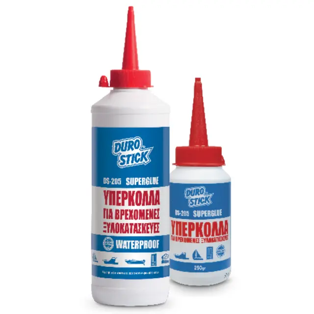 DUROSTICK Υπερκόλλα DS-205 SUPER GLUE 250gr