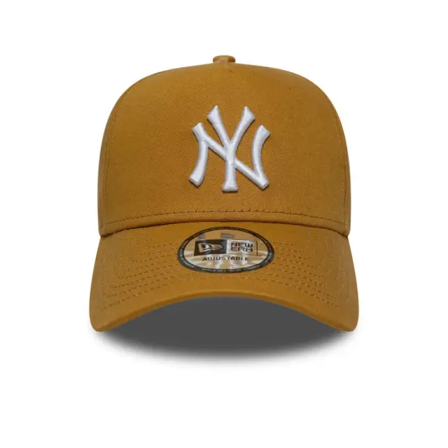 New Era Adult League Essentials Eframe MLB New York Yankees Cap Μπεζ 60771716 (New Era) - One Size 2