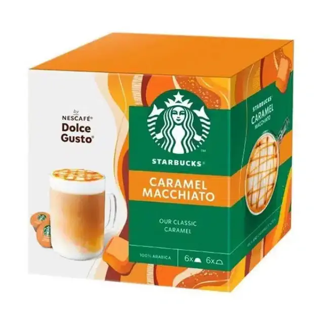 Starbucks Caramel Macchiato 12 τμχ | Dolce Gusto