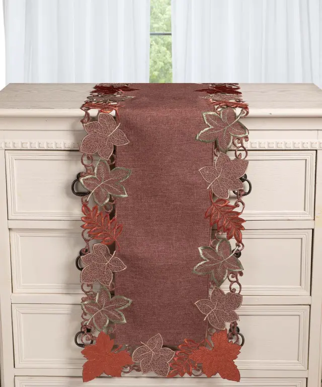 Τραβέρσα 19612 (38cm x 172cm) κεραμιδί - -