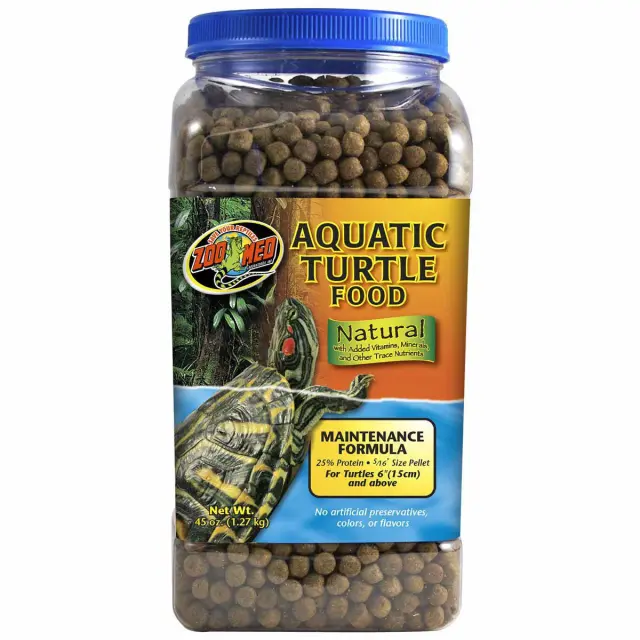 Zoo Med - Natural Aquatic Turtle Food - Maintenance Formula - 1.27 kg - Pet Supplies