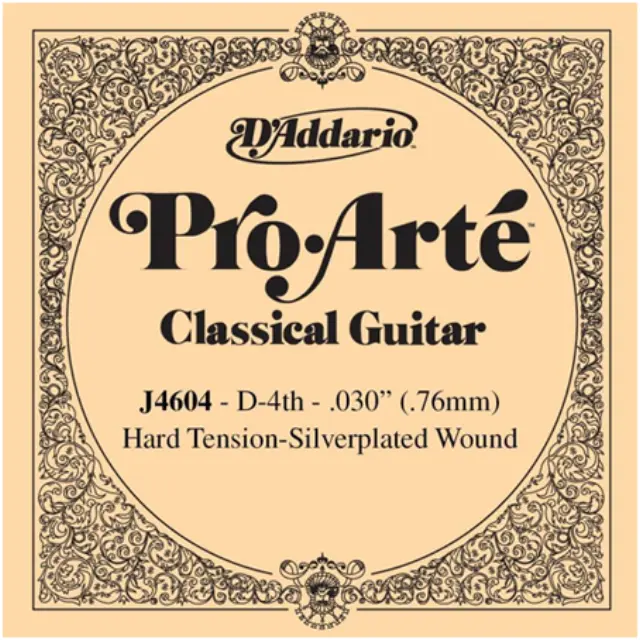 D'Addario J4604 Χορδή Κλασικής Κιθάρας Ρε Hard