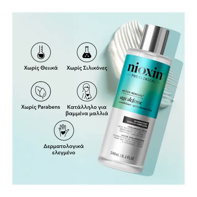 Nioxin Pro Clinical Age Defense Conditioner 240ml 2