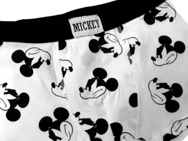 Εσώρουχο Μποξεράκι Mickey Black White 8080079 - 10-11 Y (158-164cm) 2