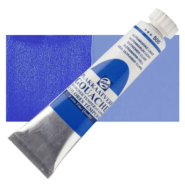 Τέμπερα Talens Gouache - 505 Ultramarine Light - 20ml