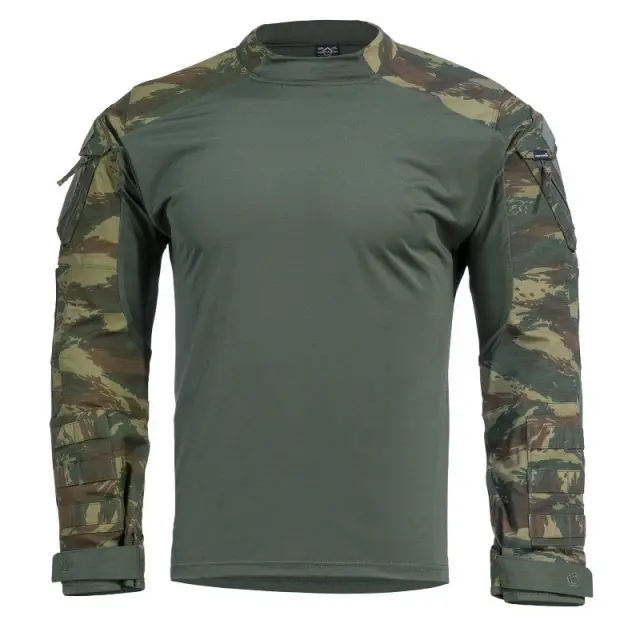 PENTAGON WOLF COMBAT SHIRT CAMO-Μπλούζα για Υπηρεσιακή και Τακτική Χρήση - 56-GR.CAMO-Ελληνική