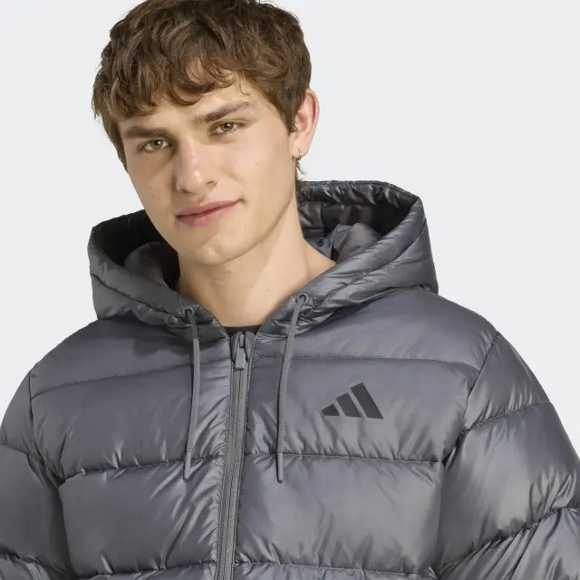 Adidas Essentials Climawarm Gray Jacket JM8399 - L 2