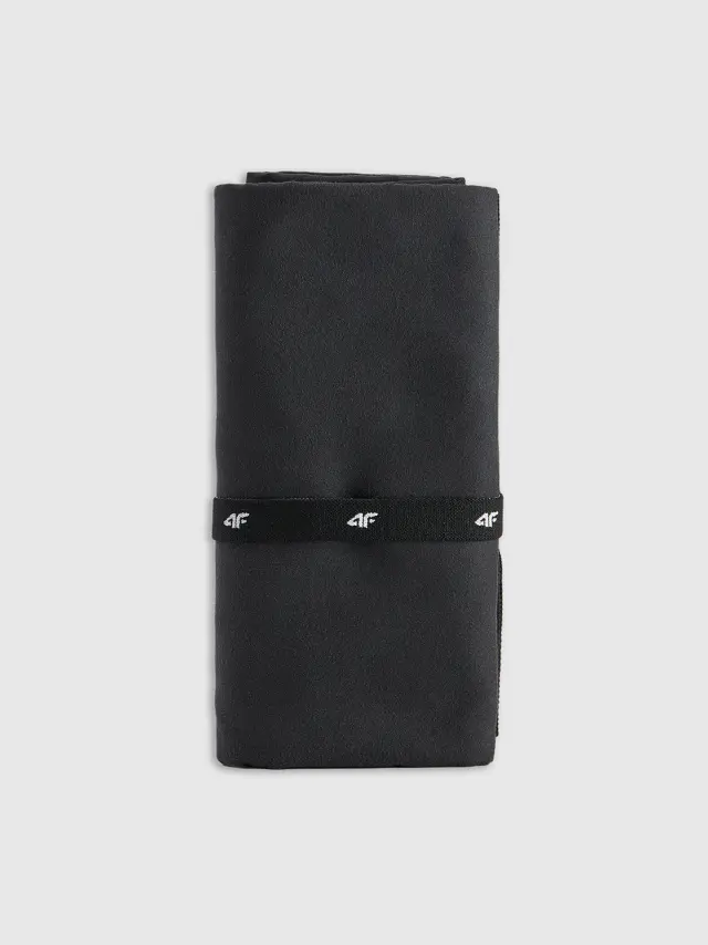 4F Microfibre Towel 65x90cm Deep Black 4FWSS26ATOWU074-20S - 65x90