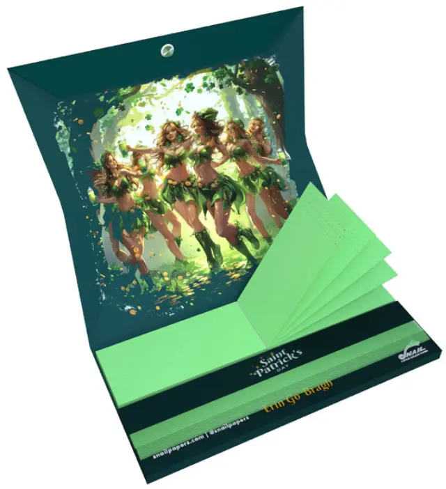 Snail Συλλεκτικά Χαρτάκια «Συλλογή St. Patrick's Day» - Design #1 | KS Slim & Tips 2