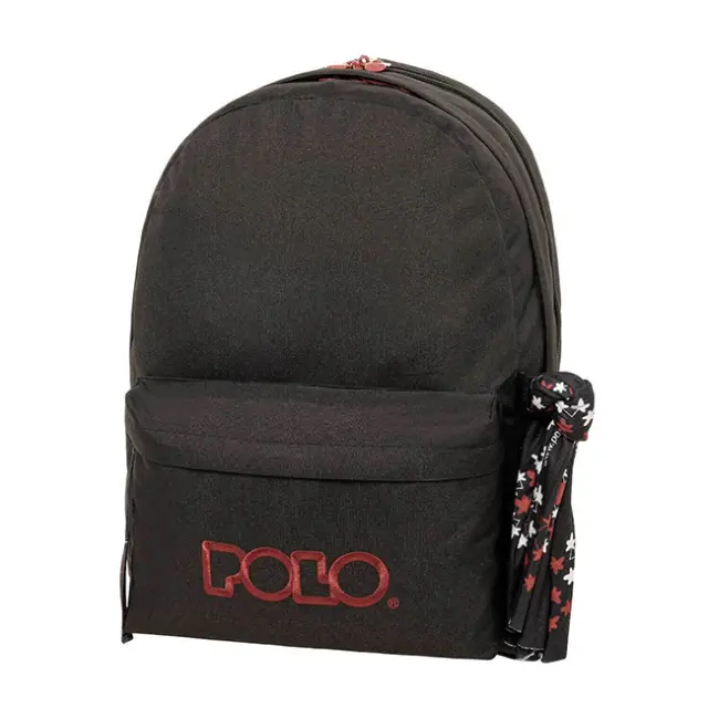 Polo Σακίδιο Πλάτης Original Double Scarf Μαύρο (901235-2033/2026)