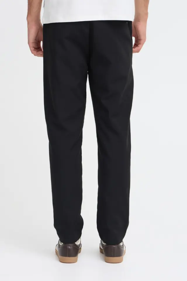 Casual Friday Ανδρικό MARC Chinos Παντελόνι με Πιέτα – Black - 30W 32L 2