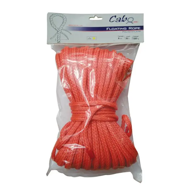 Σχοινί Διάσωσης Polyethylene Αβύθιστο Πορτοκαλί