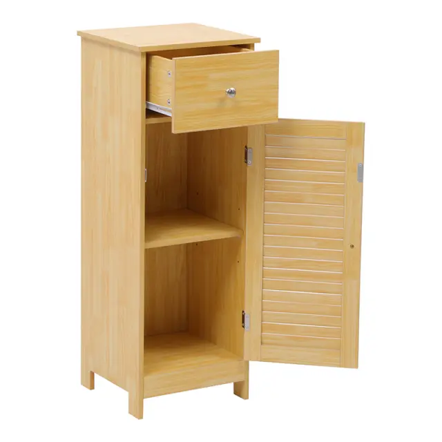 Ντουλάπι-στήλη Chesy pakoworld mdf σε φυσική απόχρωση 32x30x87εκ 2