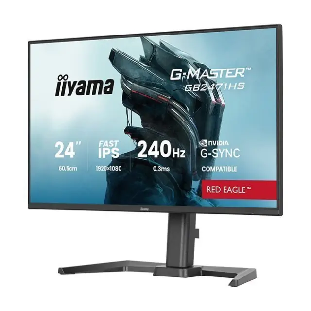 iiyama G-MASTER GB2471HS-B1 computer monitor 60.5 cm (23.8") 1920 x 1080 pixels Full HD Black 2