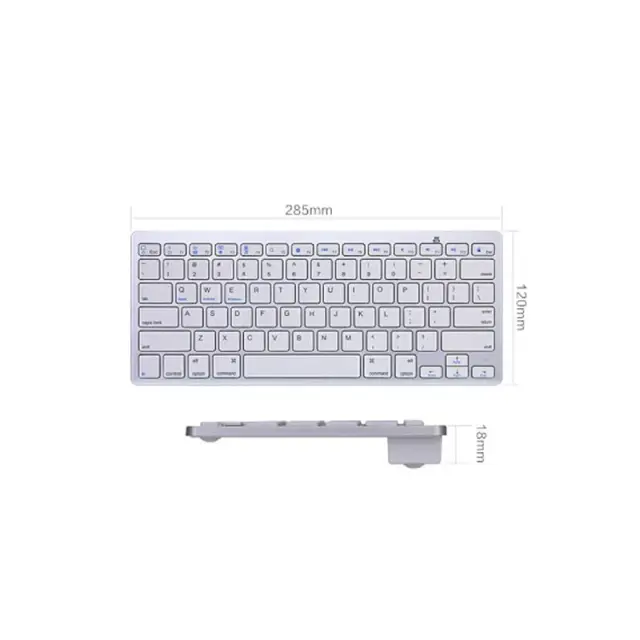 Yelandar Ασύρματο Πληκτρολόγιο YA-7200 - Bluetooth Wireless Keyboard 20650 2