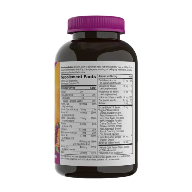 Nature's Way Alive!® Women's 50+ Gummy Multivitamin Mixed Berry, 150 Gummies 2