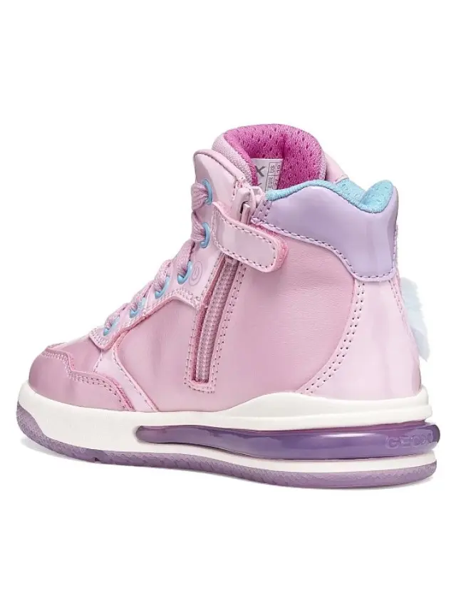 Παιδικό Παπούτσι για Κορίτσι Geox J Sketlite Girl Pink (Μεγέθη 24-33) ΡΟΖ 3