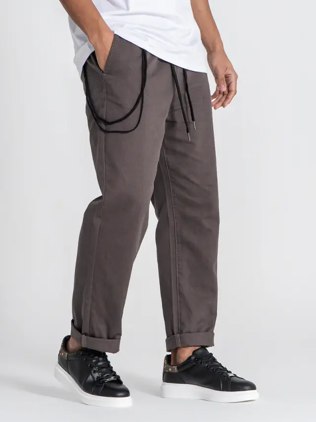 Gianni Kavanagh Ανδρικό GK Chinos Παντελόνι - Grey - M 2