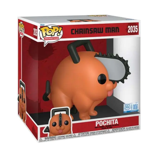 Funko Pop! Animation: Chainsaw Man - Pochita #2035 Supersized (FNK83979) 2