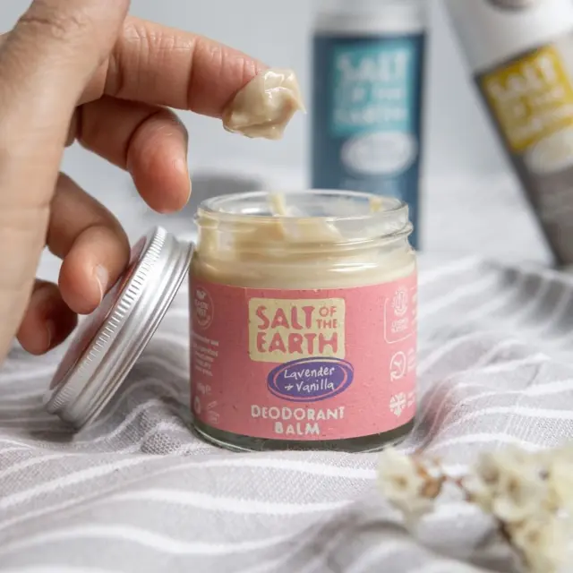 Salt of the Earth Vegan Lavender & Vanilla Αποσμητικό σε Μορφή Balm, 60ml 2