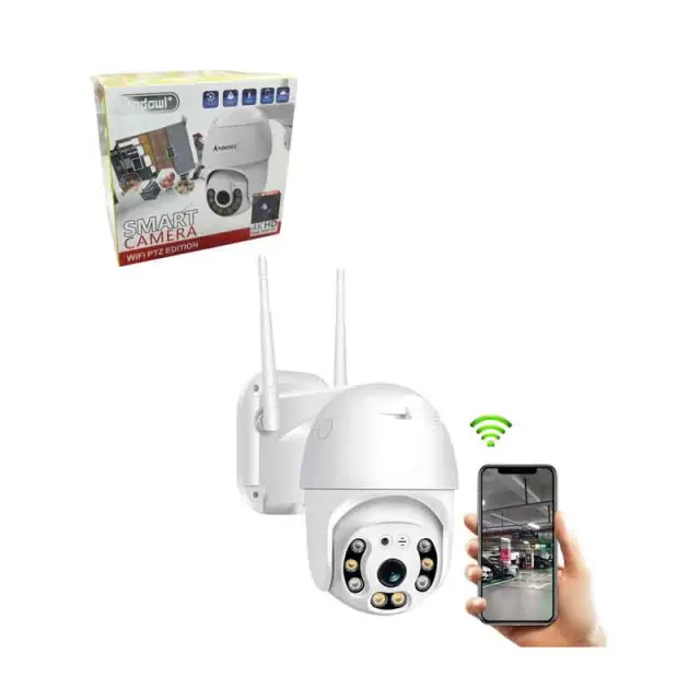 Andowl IP Κάμερα Παρακολούθησης Wi-Fi Full HD 1080p Αδιάβροχη με Αμφίδρομη Επικοινωνία και Φακό 3.6mm Q-SX923- Smart Camera 075867