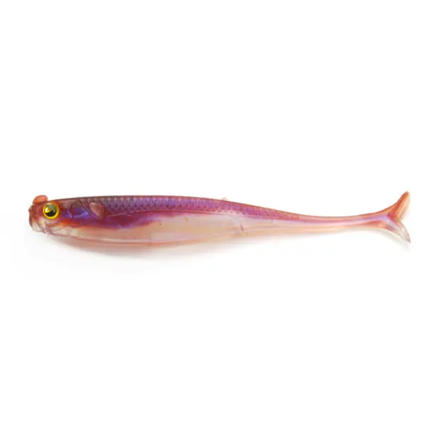 Σιλικονούχο Raid Little Sweeper 6.4cm 8τμχ Soft Bait #048 Pearl Wakasagi #048 Pearl Wakasagi