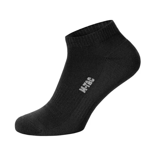 M-TAC Tactical Socks Cotton 68% - Βαμβακερές κάλτσες 68% - 01-Black-Μαύρο