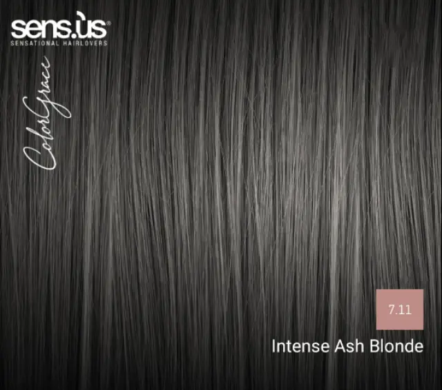 Sensus Color Grace M3K 7.11 Intense Ash Blonde 100ml - (μόνιμη βαφή έντονο σαντρέ ξανθό) 2