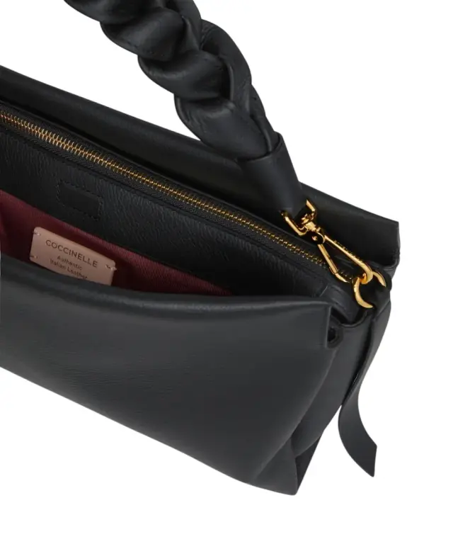 Coccinelle - Γυναικεία τσάντα Ώμου Boheme E1M50190201-613 Μαύρο 3