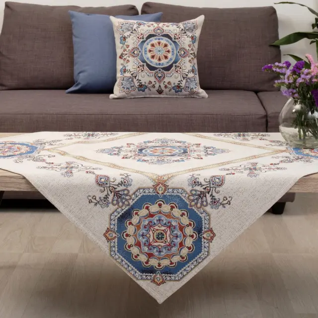 Καρέ Dimeco Morena Blue 100x100 - 100x100