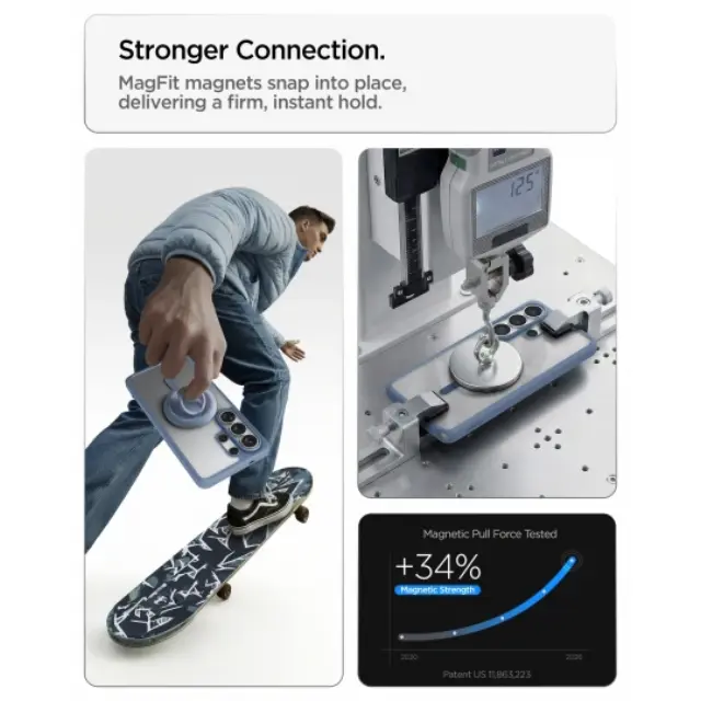 Spigen Ultra Hybrid Mag Magsafe Galaxy S26 Ultra Frost Black 3