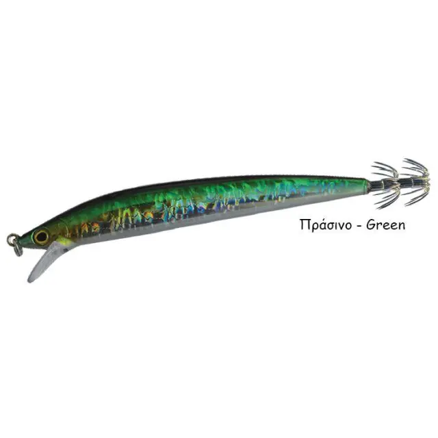 Καλαμαριέρα DTD Sardina Calamari 13cm Green