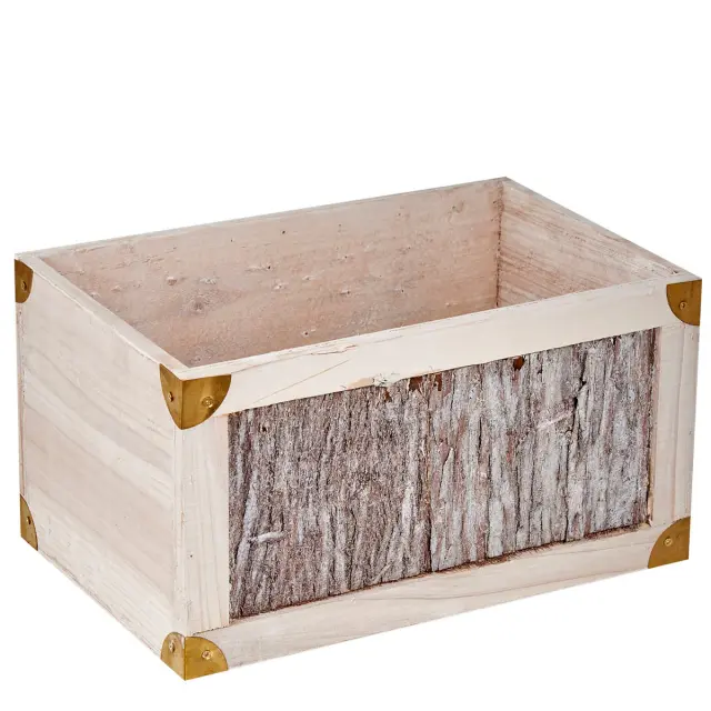 Καλάθια Bamboo Με Επένδυση 30/38cm Σετ 2Τμχ
