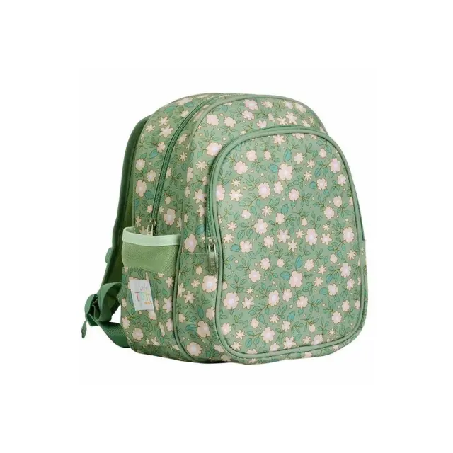 Παιδική Τσάντα Πλάτης Α Little Lovely Company Blossoms Sage BPBLSA54 2