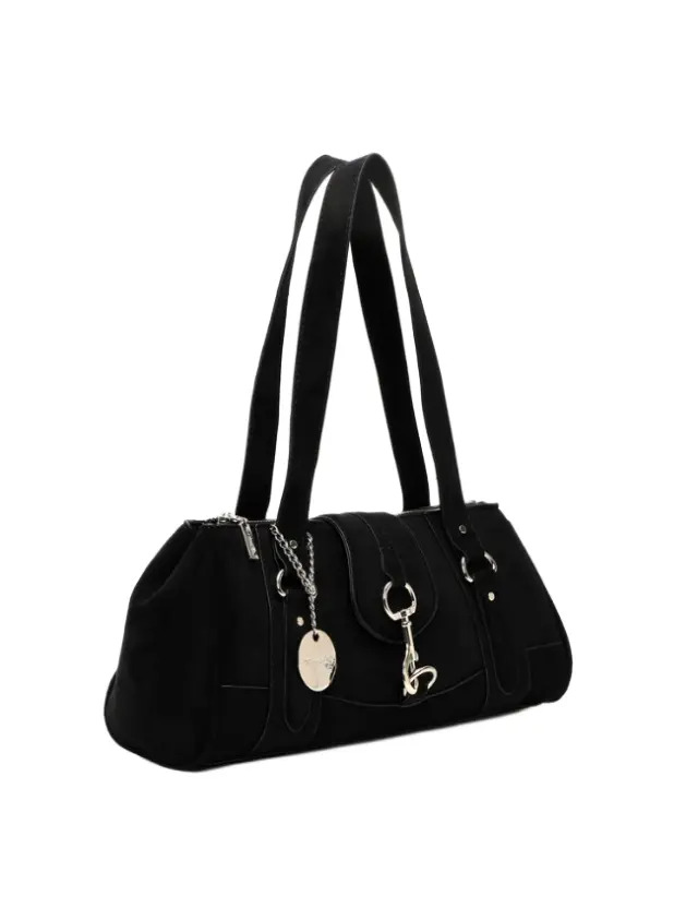 Tamaris γυναικεία τσάντα ώμου baguette Marina Suede 34972-1 2