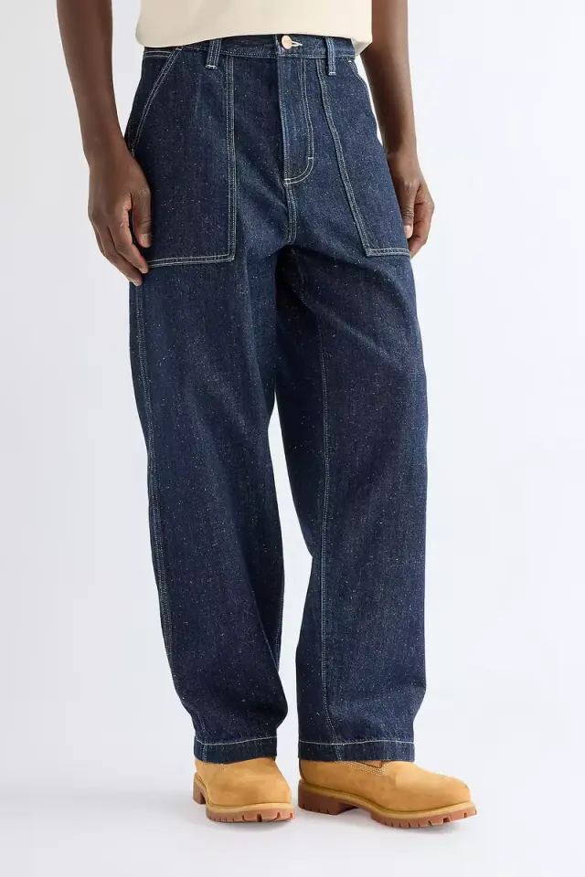 Wrangler X Casey Jones Ανδρικό WORK Τζιν Παντελόνι 112386910 - Dark Blue - 30W 32L