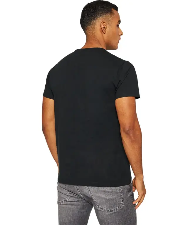 Pepe Jeans - Ανδρικό T-shirt Original Stretch PM508210-999 Μαύρο 3