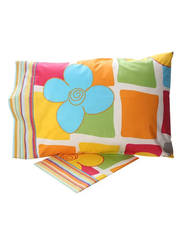 Σετ Σεντόνια Cotton Feelings εμπριμέ 2406 Μονό (160x260) Sunshine