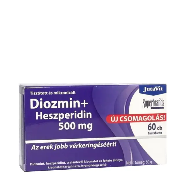 JutaVit Diosmin + Hesperidin 500 mg 60 Tablets