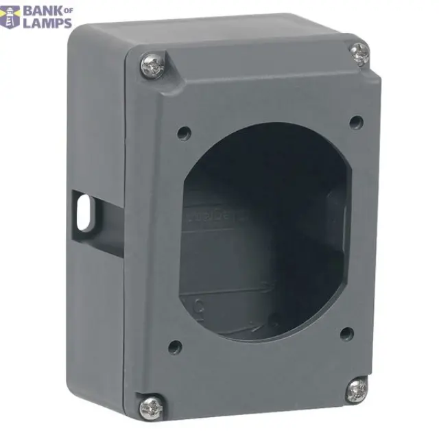 Box Hypra - IP44/66/67-55 - for surface mounting socket - 16 A - plast