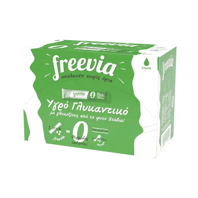 Freevia Υγρό Γλυκαντικό Στέβια 50 sticks