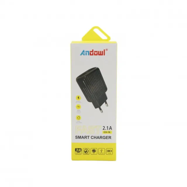 ΓΡΗΓΟΡΟΣ ΦΟΡΤΙΣΤΗΣ FAST SMART CHARGER 2.1A ANDOWL CX-16