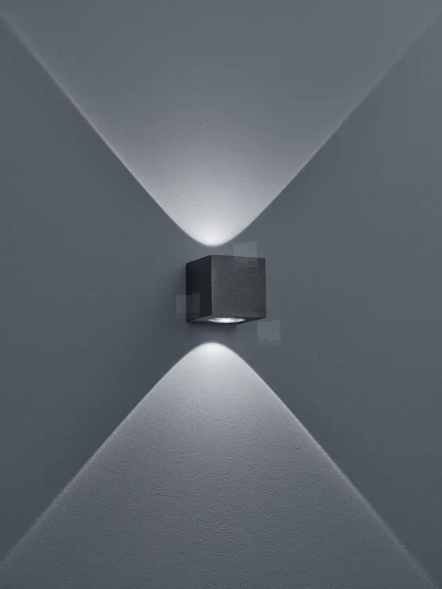 PEKA Φωτιστικό Τοίχου LED IP54 Γραφίτης 5W 3000K Ανθρακί