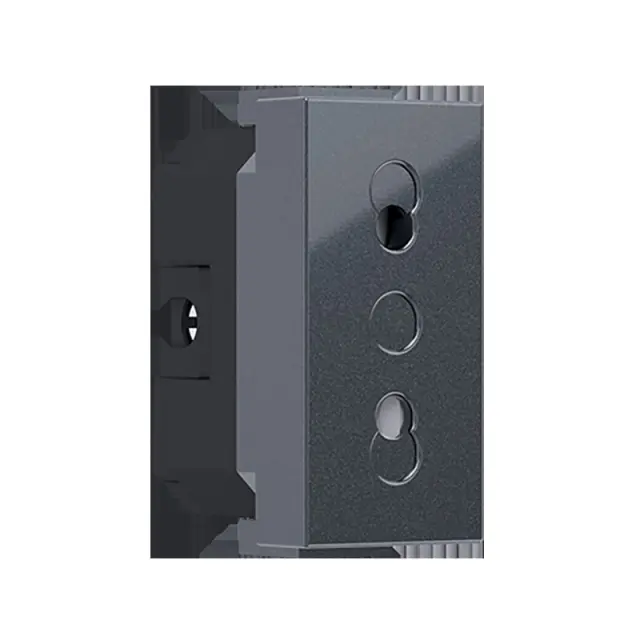 MODYS ΔΙΠΟΛΙΚΗ ΠΡΙΖΑ ΑΣΦΑΛΕΙΑΣ ΑΝΘΡΑΚΙ 2P 10A 250VAC IP20 / 10101312532